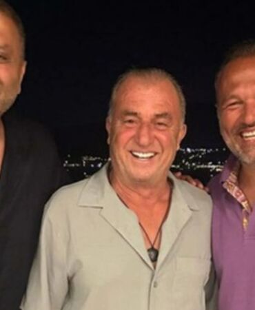 Terim ailesinin misafirleri Ali Sunal paylaştı