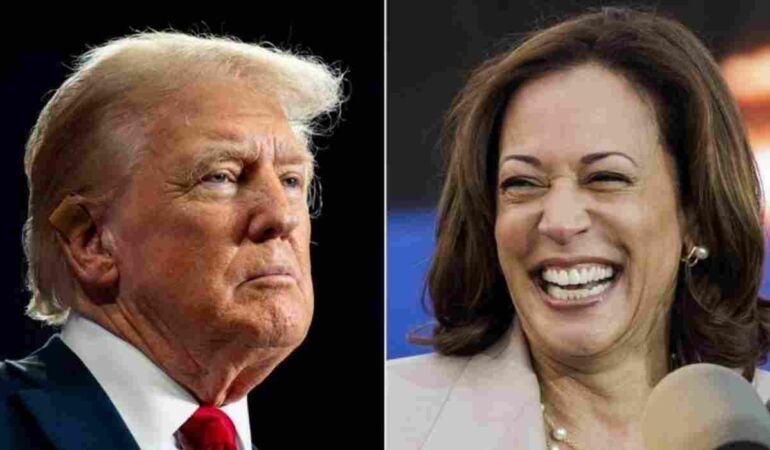 Trump Harris