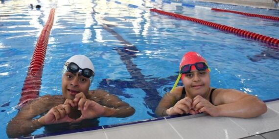 Türkiye şampiyonu down sendromlu yüzücüler milli forma için kulaç atıyor