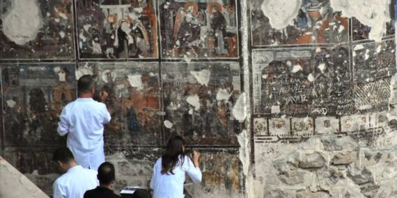 Sümela Manastırı’nda freskler eski görkemine kavuşturuldu