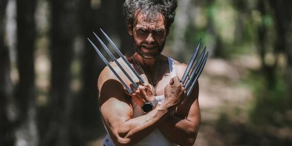 ‘Yerli Wolverine’ verdiği pozlarla film sahnelerini aratmıyor