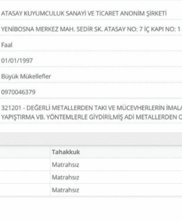 atasay kuyumculuk