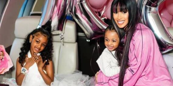 Ünlü rapçi Cardi B kızı için özel uçakta doğum günü partisi düzenledi!