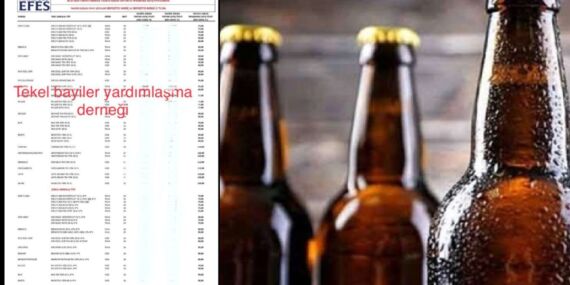 Efes grubu, bira fiyatlarında indirime gitti!