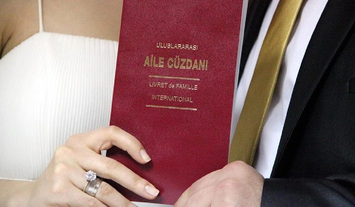 evlilik cüzdanı