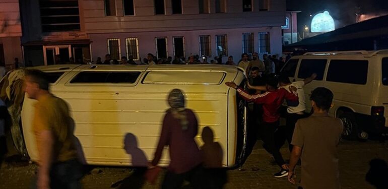kayseride gergin anlar