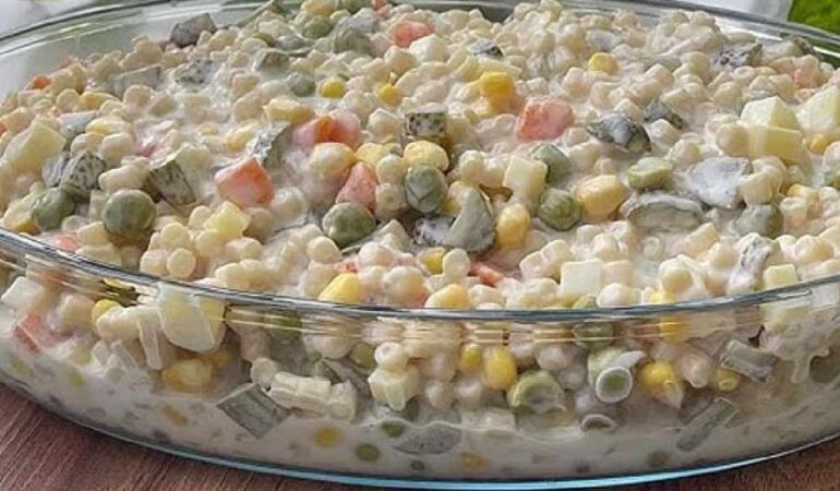 makarna salatası