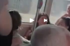 otobüste yer kavgası