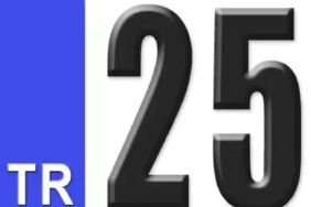 25 plaka