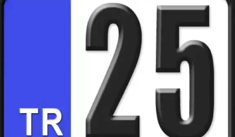 25 plaka