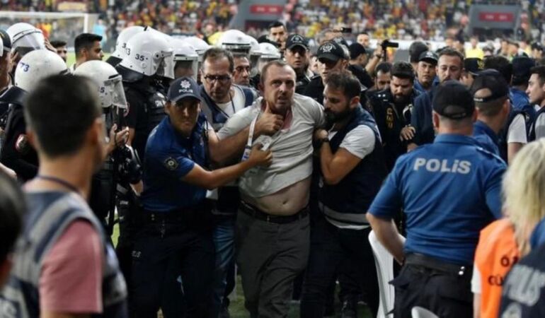 Ali Koç’a saldıran zanlı gözaltına alındı