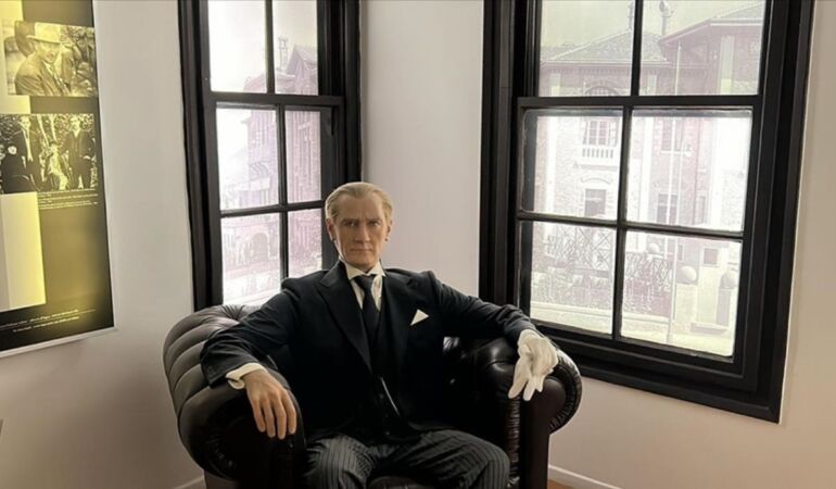 Atatürk’ün Selanik’te doğduğu eve ziyaretçi yoğunluğu
