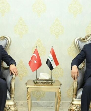 Bakan Uraloğlu, Iraklı mevkidaşı Sadavi ile bir araya geldi