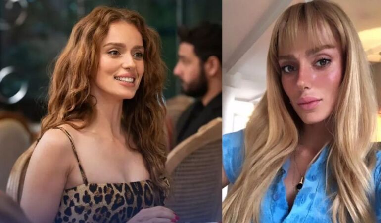 Bestemsu Özdemir İnci Taneleri için saçlarını sarıya boyattı