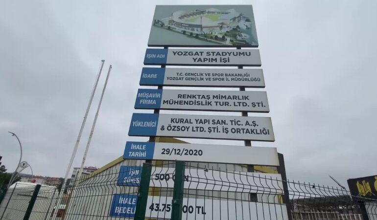 CHP Yozgat eski milletvekili Ali Keven'den, Yozgat'ta yarım bırakılan stadyuma tepki 'AKP klasiği, AKP görüntüsü'