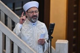 Diyanet İşleri Ali Erbaş'tan Atatürk çıkışı 'Minnetle yad ediyorum'