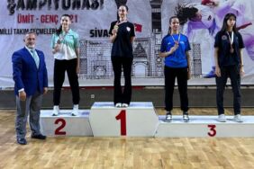 Diyarbakırlı milli karateci Sena Kızılaslan, 8'inci kez Türkiye şampiyonu oldu