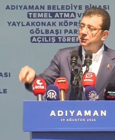 Ekrem İmamoğlu Adıyaman'da konuştu 'Niçin bu yıkımı yaşadık, 25 yıldır niçin gerekli tedbirler alınmadı'