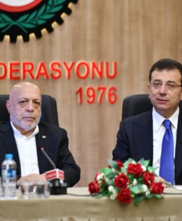 Ekrem İmamoğlu Ankara turunda İkinci durak Hak-İş