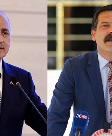 Erkan Baş ve Numan Kurtulmuş, Can Atalay için bir araya geldi