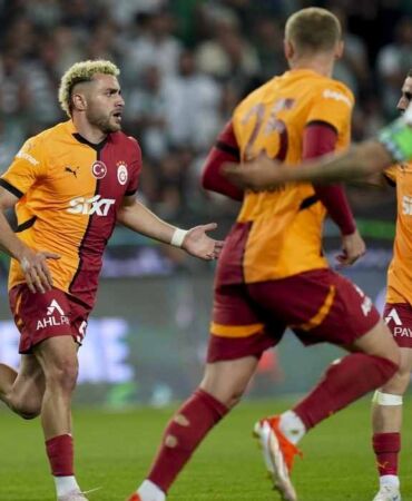 Galatasaray, Konya deplasmanından galibiyetle ayrıldı!