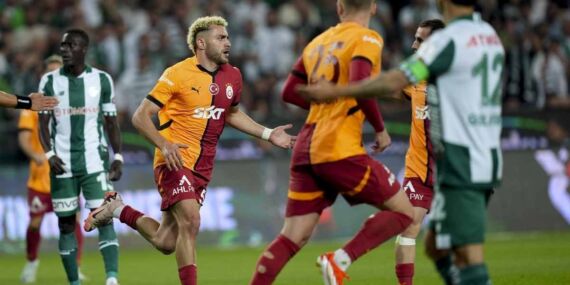 Galatasaray, Konya deplasmanından galibiyetle ayrıldı!