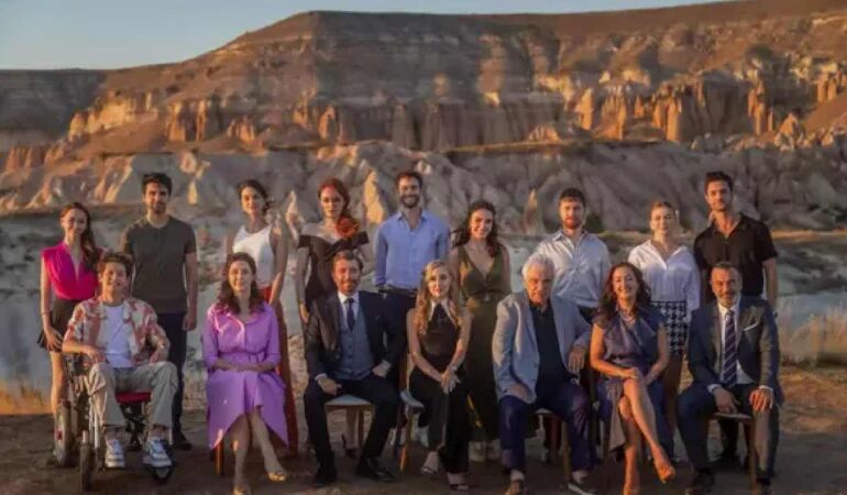 Mahsun Kırmızıgül imzalı Güzel Aşklar Diyarı, Kapadokya’nın büyülü atmosferinde sete çıktı.