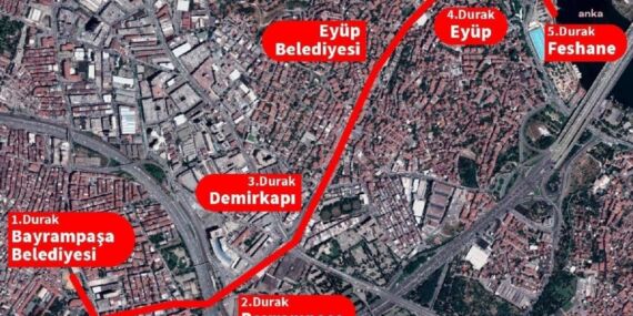İBB, Eyüpsultan-Bayrampaşa Tramvay Hattı’nı öz kaynaklarıyla yapacak!