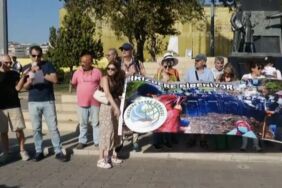 İstanbul'da, Rize İkizdere protestosu 'Ormanlar ve nehirler sermaye değildir'