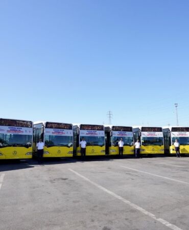 İstanbul'un otobüsleri Odessa'ya doğru yola çıktı