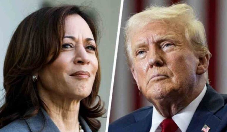 ABD seçimlerinde ankete göre Harris “salıncak eyaletler”in 5’inde, Trump ise 1’inde önde