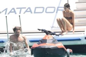 Leonardo DiCaprio ve manken sevgilisi İtalya'da tatilde