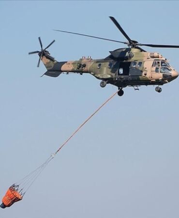 MSB 'Türk Silahlı Kuvvetlerimiz yangınlara aralıksız destek sağlıyor'
