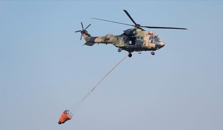 MSB 'Türk Silahlı Kuvvetlerimiz yangınlara aralıksız destek sağlıyor'