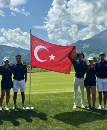 Milli golfçüler Avrupa’da şampiyon oldu