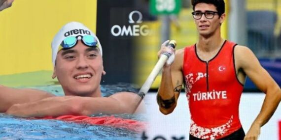 Milli yüzücü Kuzey Tunçelli ve atlet Ersu Şaşma Paris 2024 finalinde!