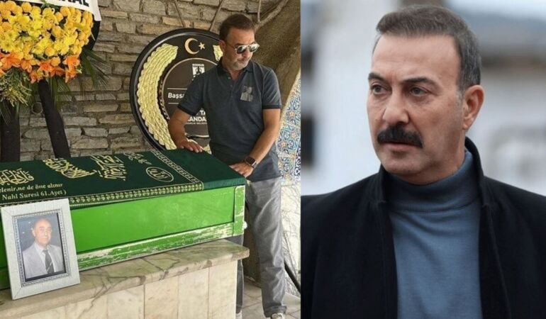 Oyuncu Hakan Yılmaz’ın babası son yolculuğuna uğurlandı 