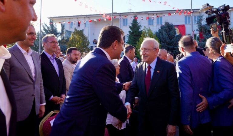 Özel ve İmamoğlu ‘Hacı Bektaş Veli Anma Törenleri ve Kültür Sanat Etkinlikleri’nde konuştu
