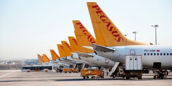 Kar ve fırtına uçuşları vurdu: Pegasus’tan 46 sefer iptali