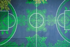 Shane Larkin, “Carpet Court” temalı basketbol sahası açtı