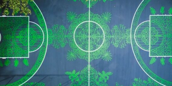 Shane Larkin, “Carpet Court” temalı basketbol sahası açtı