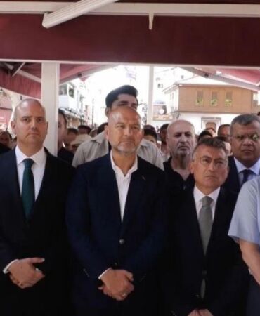 Süleyman Soylu, SADAT kurucusunun cenazesine katıldı