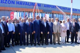 Trabzon Havalimanı'nın yeni hizmet binaları açıldı