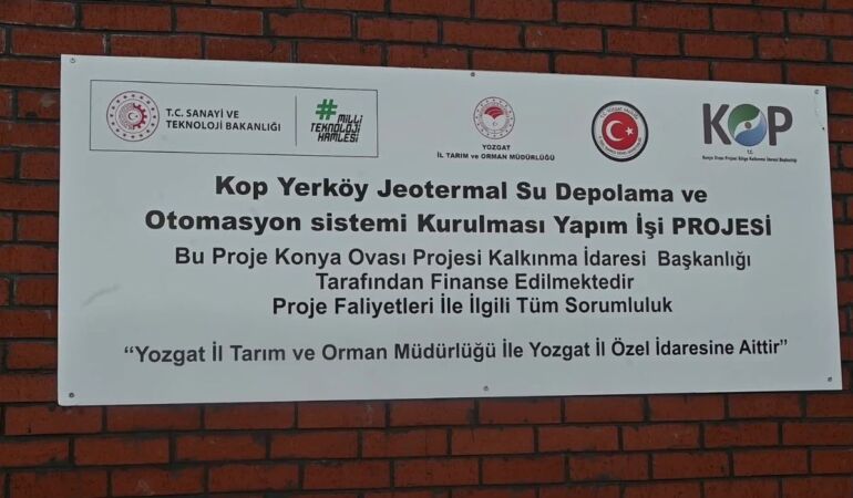 Yozgat Yerköy'de jeotermal sera projesine tepki 'Seranın Yerköy ekonomisine katkısı olmayacak'
