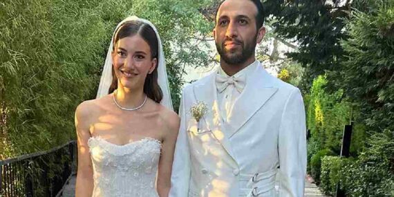 Dizinin imkansız aşıkları gerçek hayatta mutlu sona erdi! Beril Pozam ve Ersin Arıcı evlendi.