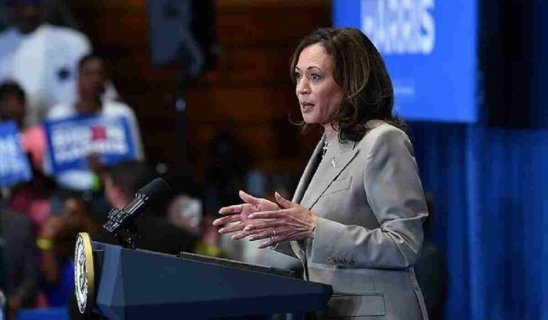 ABD’de Demokratların resmen başkan adayı Kamala Harris: ‘Herkesin başkanı olacağım’