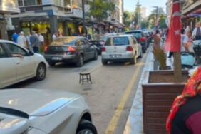 samsun'da trafik keşmekeşi