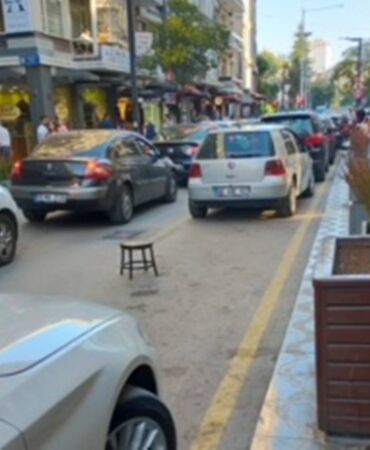 samsun'da trafik keşmekeşi