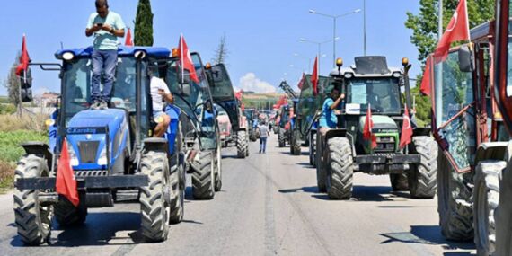 Traktör eylemlerinde hedef, Tarım Bakanı Yumaklı