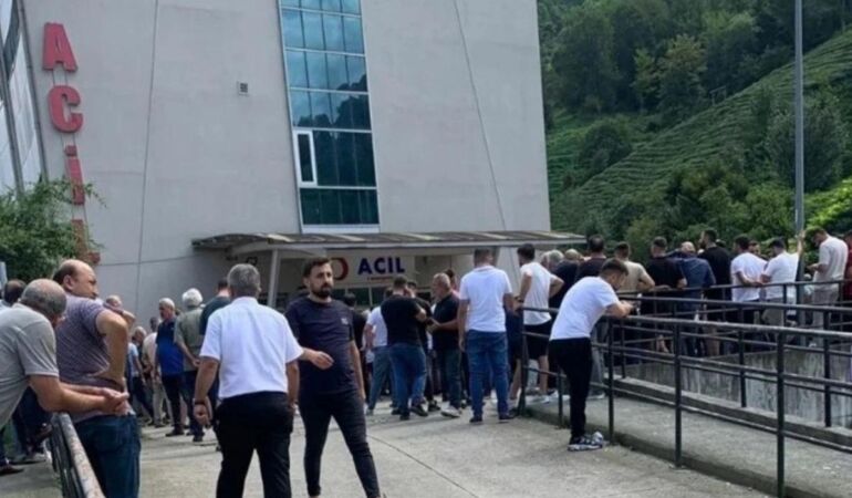 Artvin Hopa'da, mesire alanı projesine karşı çıkan köylülere, ihale sahibi ateş açtı 1 ölü